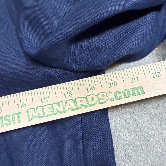 J McLaughlin Ressie Jacket Navy Double Breasted Blazer NWT Sz 8 Old Money Preppy - Picture 14 of 16